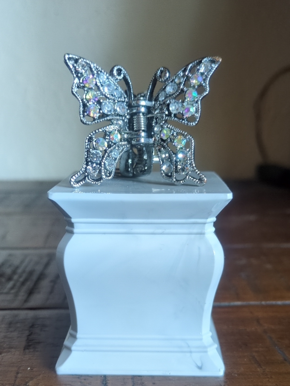 Rhinestone Butterfly Decorative Hair Accessory